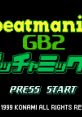 Beatmania GB Gatcha Mix2 - Video Game Video game from Beatmania GB Gatcha Mix2 for GB. Published by Konami (2000). Uploaded