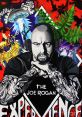 Joe Rogan's podcast artwork featuring vibrant colors, iconic imagery, and striking tattoo designs. Explore his unique perspective.