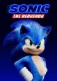 Sonic the Hedgehog, iconic blue character, showcasing a confident pose against a vibrant backdrop, ready for action.