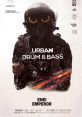 Urban Drum and Bass event poster featuring Enei and Emperor at Moon Club, 7 October 2014, London. Tickets available now.