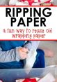 Ripping-Paper The of tearing paper is a familiar one in offices and homes around the world. The sharp, crisp of paper