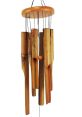 Chime The delicate of wind chimes fill the air, creating a soothing melody that dances with the breeze. Each chime