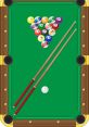 Billiards The echoing of a pool break reverberated throughout the room, signaling the start of a new game. The sharp