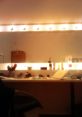 A well-lit vanity table cluttered with beauty products and tools, ideal for makeup sessions in Hungary's fashion scene.