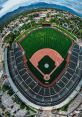 Ballpark The of a baseball hitting a glove echoes throughout the ballpark, signaling the start of a new inning. The crisp