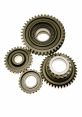 Gears The first , "4Ch000I," is a cacophony of gears clicking and whirring in a mechanical symphony. The metallic clangs and