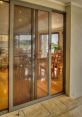 Screen-Door The distinct of a screen door opening fills the air, signaling the entrance or exit of someone from a space.