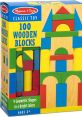 Wooden-Toy-Blocks The clatter of toy wooden blocks being played with by a child is a joyful symphony of creativity and