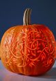 Pumpkin-Carving These come alive as the knife slices through the flesh of the pumpkin, carving out intricate designs and