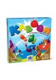 Colorful board game "Kaboom" by Blue Orange, suitable for 2-5 players aged 6+, featuring fun building challenges.