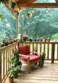 Front-Porch-Rain The pitter-patter of raindrops on the concrete was a soothing melody that washed away all the stress and