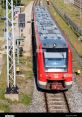 Coradia The abrupt of footsteps echoed through the nearly empty Varde Train Station as passengers rushed to catch their