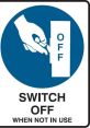 Switch-Off The first that fills the room is the heavy click of the light switch being turned off. The sudden darkness