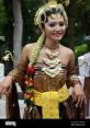 Indonesian Indonesian maids singing harmoniously in the outdoor concert, their melodious voices carrying through the air