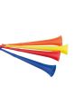 Vuvuzela The shrill of the Vuvuzela echoed through the air, cutting through the noise of the crowded stadium. The