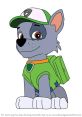 Rocky (PAW Patrol) (Cartoon, PAW Patrol) Type your text and hear it in the voice of Rocky (PAW Patrol) (Cartoon, PAW