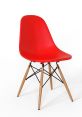 Eames Plastic Chair Library The Eames Plastic Bucket Chair offers a classic and comfortable seating option for libraries,