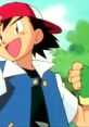 Ash Ketchum from 4Kids, cheerful and ready for adventure, showcasing his iconic hat and determined expression.