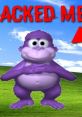 Confused and angry BonziBUDDY character stands against a scenic green landscape, embodying retro internet nostalgia.