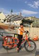 Ebike Library The of a Bicycle - Electric - San Remo Sz005A 2010 in action is a harmonious blend of mechanical whirring and