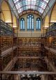 Museum Library The museum's library is a cacophony of diverse that create an atmosphere of intellectual exploration and