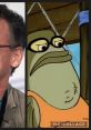 Bubble Bass character from SpongeBob SquarePants alongside voice actor Dee Bradley Baker, showcasing their unique styles.