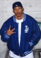 Carl Johnson V2 in blue LA jacket, showcasing West Coast style and attitude, representing Young Maylay's iconic persona.