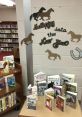 Horse Library The Horse's Library is filled with a symphony of that transport you to the heart of a bustling stable. From