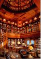 One person Library The of pages turning and the soft rustling of books being pulled from shelves fills the room of One