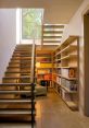 Stairway Library The wind whispered through the crevices of the stairway, carrying with it a sense of mystery and