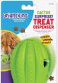 Treat Dispenser Library The first that fills the air is that of a small gyro treats dispenser from Kong brand. The