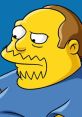 Comic Book Guy from The Simpsons, voiced by Hank Azaria, showcasing his unique expressions and iconic yellow character design.