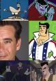 Collage featuring Daran Norris as Cosmo and other iconic animated characters from various shows.