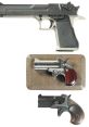 357 caliber IMI Desert Eagle handgun SFX Library