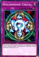 Spellbinding Circle Trap Card from Duel Library, limiting opponent's monster actions in gameplay strategy.