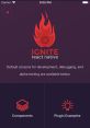 Ignite React Native interface showcasing development screens for components and plugin examples for easy debugging.