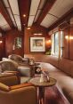 Carriage interior Library The of a carriage moving up close is a comforting and rhythmic symphony of creaking wood,