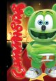 Gummy bear character stands on a red carpet, showcasing fun and excitement from the Gummibar Movie experience.