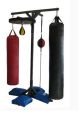 Punching bag Library The library of related to punching bags is a cacophony of intense and rhythmic noises. The Leather Bag