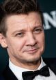 Jeremy Renner with a subtle smile, wearing a bow tie, showcasing his stylish appearance at a red carpet event.