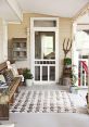 Front porch Library The front porch of the library is a place of calm and tranquility, a sanctuary for those seeking