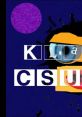 Colorful abstract graphic featuring Klasky Csupo logo, emphasizing playful design and iconic animation style.