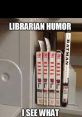 Hysterical Library The of a man's cry echoes through the Late Thirties section of the library. It is a deep, sorrowful 