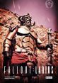 Epic portrayal of Legate Lanius from Fallout, showcasing his imposing armor and presence in a rugged landscape.