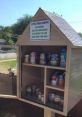 Food box Library The first that fills the room is the sharp tearing of cardboard as a food box is ripped open. The is