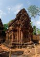 Banteay Srei Library The cacophony of at Banteay Srei's library in Siem Reap is a vibrant symphony of life and activity. As