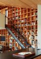 Stairs floor Library The echo of dress shoes scraping on plywood stairs reverberated through the empty library, a