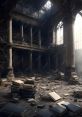 Dilapidated Library The first that envelops you as you enter the dilapidated S Library is that of a German Castle Ruin. The