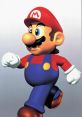 Classic Mario character from the N64 era, running energetically in his iconic red hat and blue overalls.