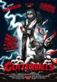 Promotional poster for Gutterballs, featuring horror elements and bold graphics ideal for Gutterball Library enthusiasts.